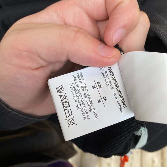 BNWT Off White Arrow Sketch Crewneck Sweater Medium - Picture 12 of 14